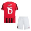 Officiële Voetbalshirt + Korte Broek AC Milan Jovic 15 Thuis 2024-25 - Kids